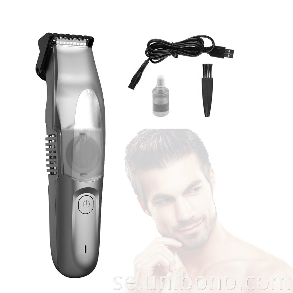 Vacuum Beard Trimmer Waterproof
